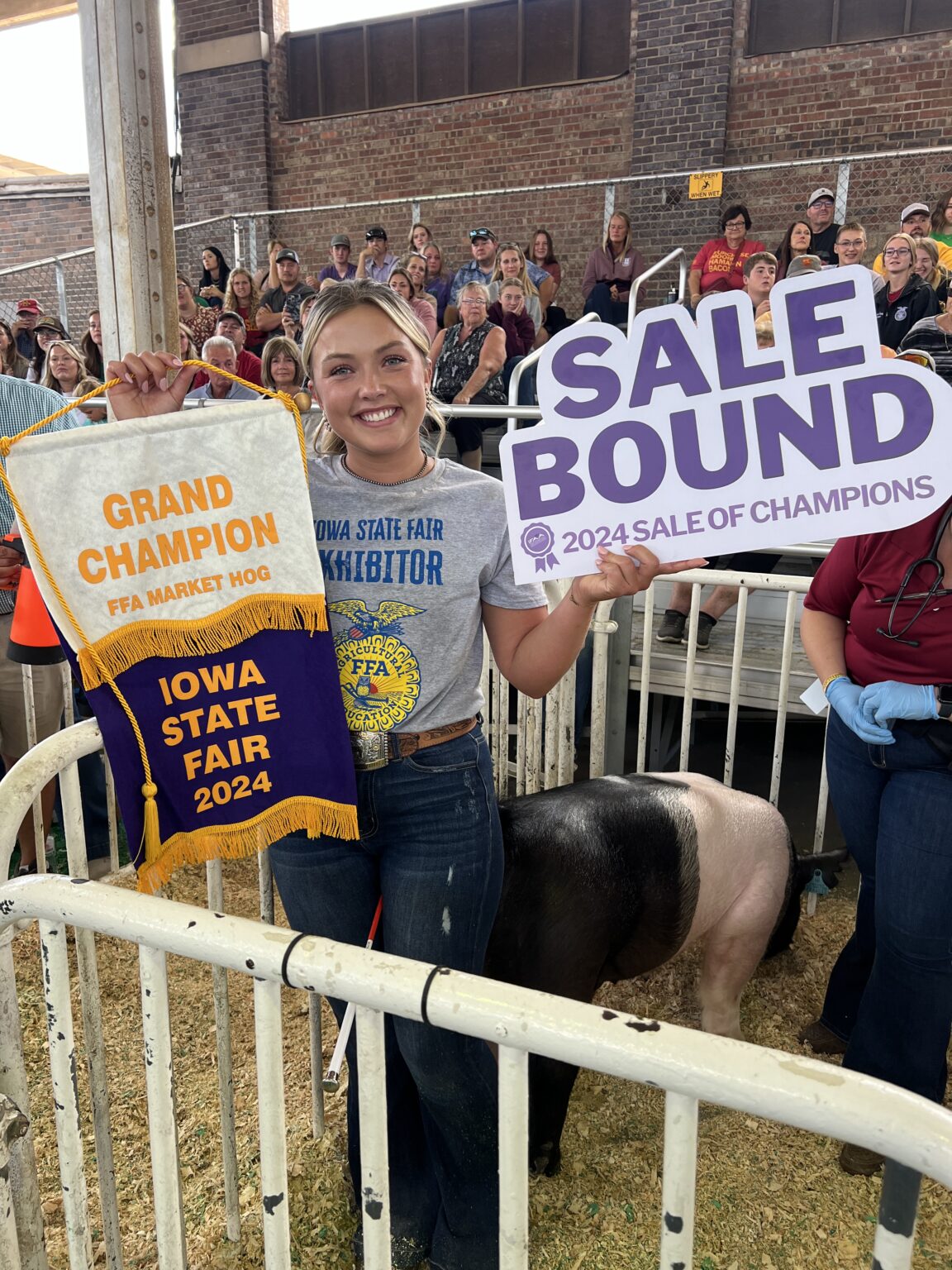 Grant Petty: Grand Champion - FFA Market Hog - Iowa Foundation for ...