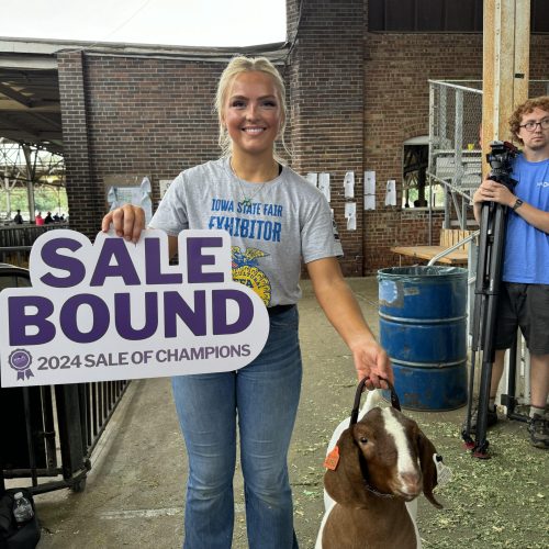 2024 Grand Champ FFA Meat Goat Sale Bound